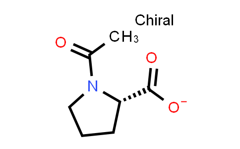 (2S)-1-acetyl-2-pyrrolidinecarboxylate