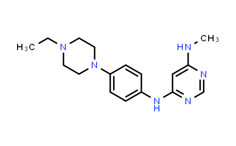 N4-(4-(4-Ethylpiperazin-1-yl)phenyl)-N6-methylpyrimidine-4,6-diamine
