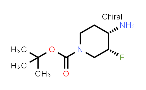 (3R,4S)-tert-Butyl 4-amino-3-fluoropiperidine-1-carboxylate
