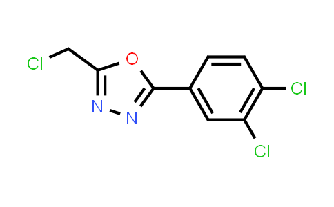 2-(Chloromethyl)-5-(3,4-dichlorophenyl)-1,3,4-oxadiazole