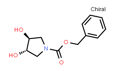 (3S,4S)-Benzyl 3,4-dihydroxypyrrolidine-1-carboxylate