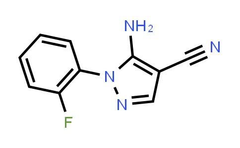 5-Amino-1-(2-fluorophenyl)-1H-pyrazole-4-carbonitrile