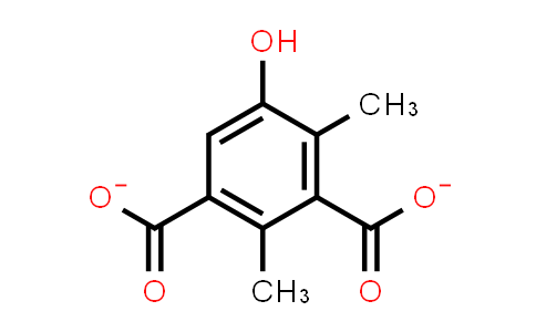 5-hydroxy-2,4-dimethylbenzene-1,3-dicarboxylate