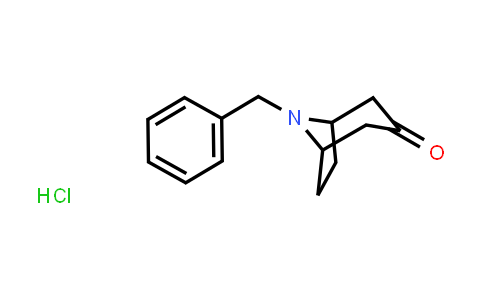 8-Benzyl-8-azabicyclo[3.2.1]octan-3-one hydrochloride
