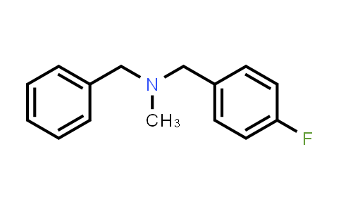 N-Benzyl-1-(4-fluorophenyl)-N-methylmethanamine