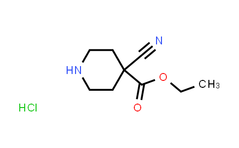Ethyl 4-cyanopiperidine-4-carboxylate hydrochloride