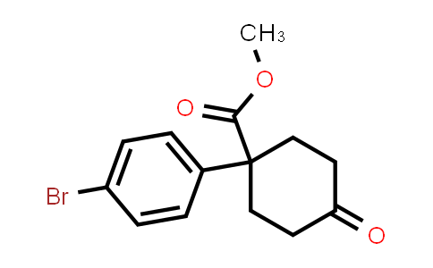 Methyl 1-(4-Bromophenyl)-4-oxocyclohexanecarboxylate