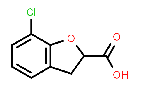 7-Chloro-2,3-dihydrobenzofuran-2-carboxylic acid