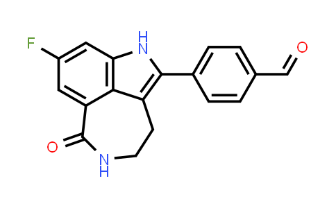 4-(8-fluoro-6-oxo-3,4,5,6-tetrahydro-1H-azepino[5,4,3-cd]indol-2-yl)benzaldehyde