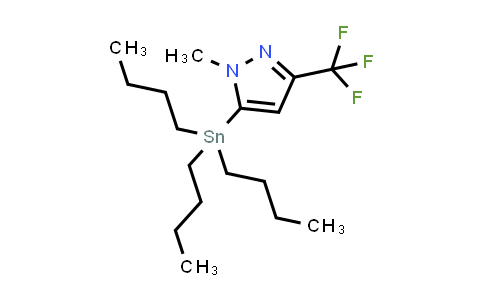 1-Methyl-5-(tributylstannyl)-3-(trifluoromethyl)-1H-pyrazole