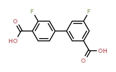 3',5-Difluoro-[1,1'-biphenyl]-3,4'-dicarboxylic acid