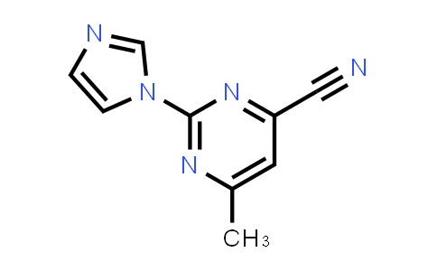 2-(1H-Imidazol-1-yl)-6-methylpyrimidine-4-carbonitrile