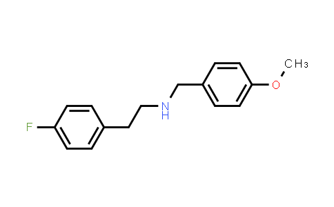 2-(4-Fluorophenyl)-N-(4-methoxybenzyl)ethanamine