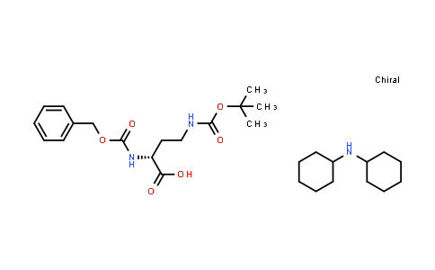 Dicyclohexylamine (R)-2-(((benzyloxy)carbonyl)amino)-4-((tert-butoxycarbonyl)amino)butanoate