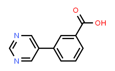 3-(Pyrimidin-5-yl)benzoic acid
