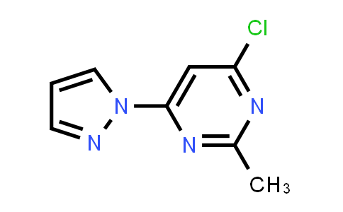 4-Chloro-2-methyl-6-(1H-pyrazol-1-yl)pyrimidine