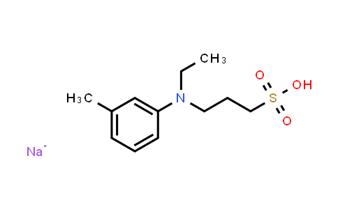3-(N-ethyl-3-methylanilino)-1-propanesulfonic acid; sodium