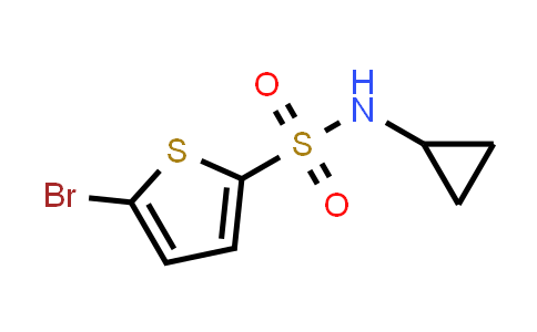 5-Bromo-N-cyclopropylthiophene-2-sulfonamide