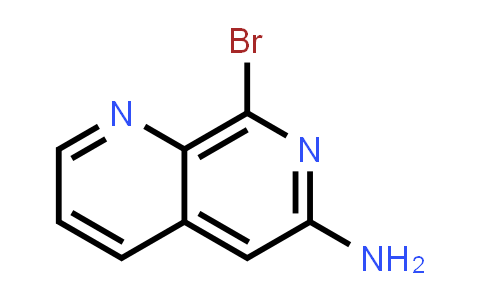 8-Bromo-1,7-naphthyridin-6-amine