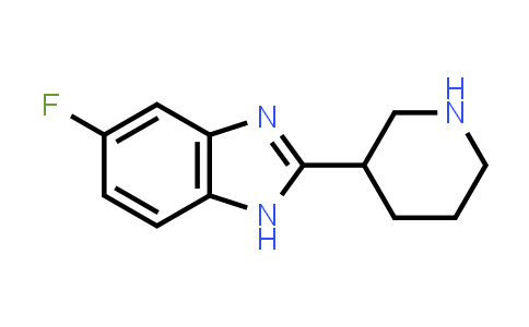 5-Fluoro-2-(piperidin-3-yl)-1H-benzo[d]imidazole