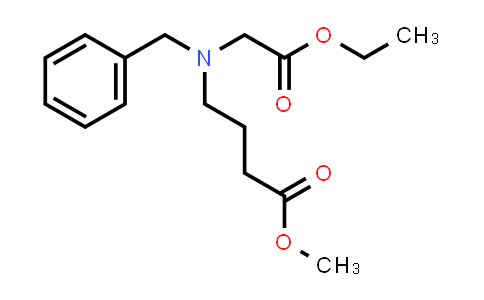 Methyl 4-(benzyl(2-ethoxy-2-oxoethyl)amino)butanoate