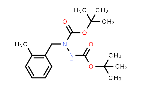 Di-tert-butyl 1-(2-methylbenzyl)hydrazine-1,2-dicarboxylate