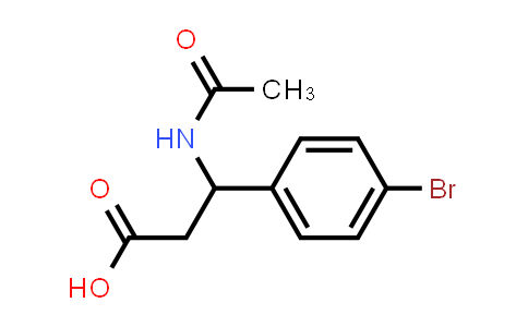 3-Acetamido-3-(4-bromophenyl)propanoic acid