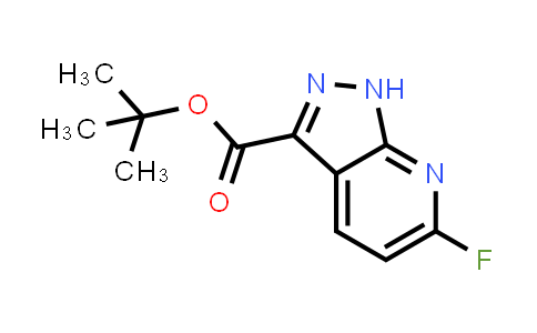 tert-Butyl6-fluoro-1H-pyrazolo[3,4-b]pyridine-3-carboxylate