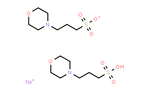 3-Morpholinopropane-1-sulfonic acid, sodium salt(2:1)