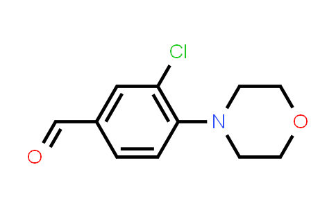 3-Chloro-4-morpholinobenzaldehyde