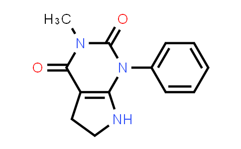 3-methyl-1-phenyl-6,7-dihydro-5H-pyrrolo[2,3-d]pyrimidine-2,4-dione