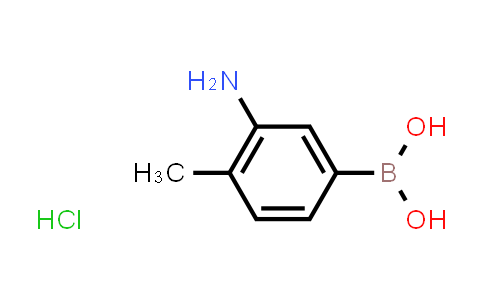 (3-Amino-4-methylphenyl)boronic acid hydrochloride