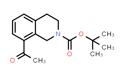 Tert-butyl 8-acetyl-3,4-dihydroisoquinoline-2(1H)-carboxylate