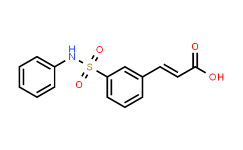 2-Propenoic acid, 3-[3-[(phenylaMino)sulfonyl]phenyl]-, (2E)-