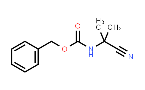 N-(2-cyanopropan-2-yl)carbamic acid (phenylmethyl) ester