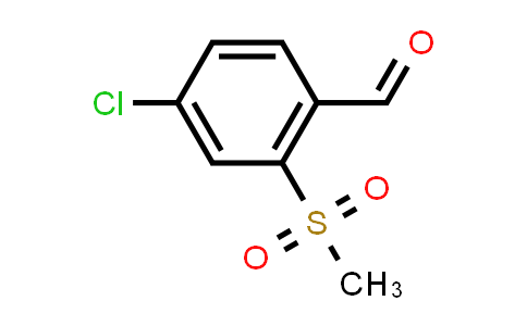 4-chloro-2-methylsulfonylbenzaldehyde
