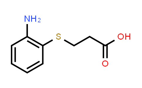 3-[(2-aminophenyl)thio]propanoic acid