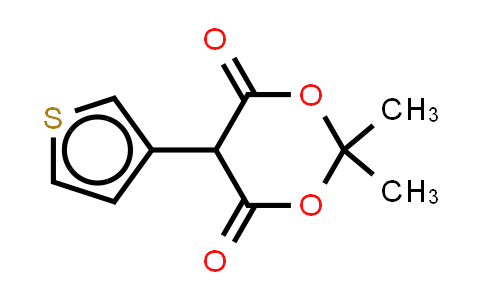 1,3-Dioxane-4,6-dione,2,2-dimethyl-5-(3-thienyl)-
