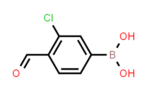 (3-Chloro-4-formylphenyl)boronic acid