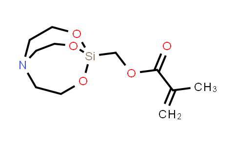 2-methyl-2-propenoic acid 4,6,11-trioxa-1-aza-5-silabicyclo[3.3.3]undecan-5-ylmethyl ester