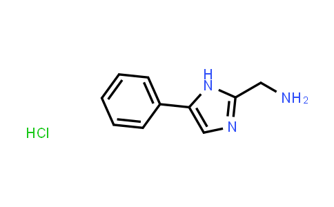 (5-phenyl-1H-imidazol-2-yl)methanamine hydrochloride
