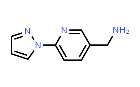 [6-(1H-PYRAZOL-1-YL)PYRIDIN-3-YL]METHYLAMINE