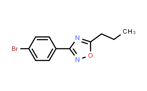 3-(4-Bromophenyl)-5-propyl-1,2,4-oxadiazole