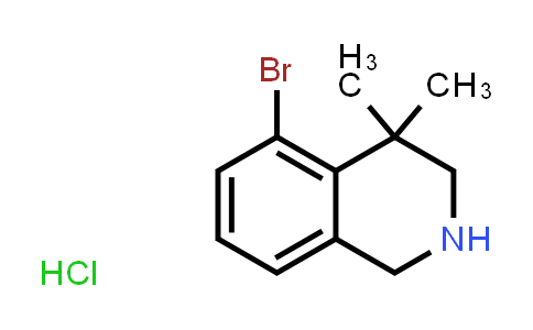 5-Bromo-4,4-dimethyl-1,2,3,4-tetrahydroisoquinoline hydrochloride