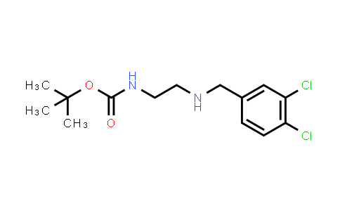 tert-Butyl (2-((3,4-dichlorobenzyl)amino)ethyl)carbamate