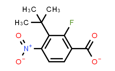 3-tert-butyl-2-fluoro-4-nitrobenzoate