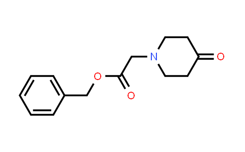 2-(4-oxo-1-piperidinyl)acetic acid (phenylmethyl) ester