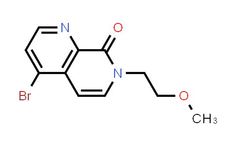 4-Bromo-7-(2-methoxyethyl)-1,7-naphthyridin-8(7H)-one
