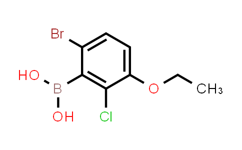(6-bromo-2-chloro-3-ethoxyphenyl)boronic acid