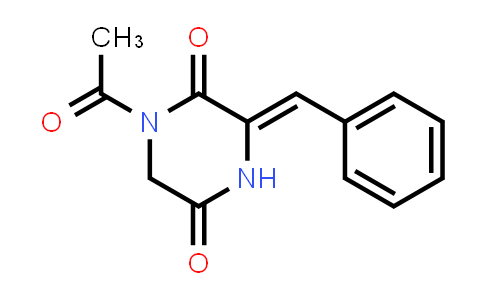 1-Acetyl-3-benzylidene-piperazine-2,5-dione
